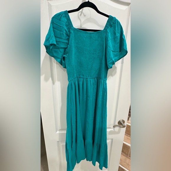 Toruquise sun dress - Picture 3 of 3